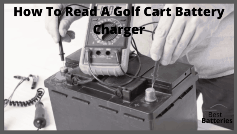 How To Read A Golf Cart Battery Charger How To Read A Golf Cart Battery 